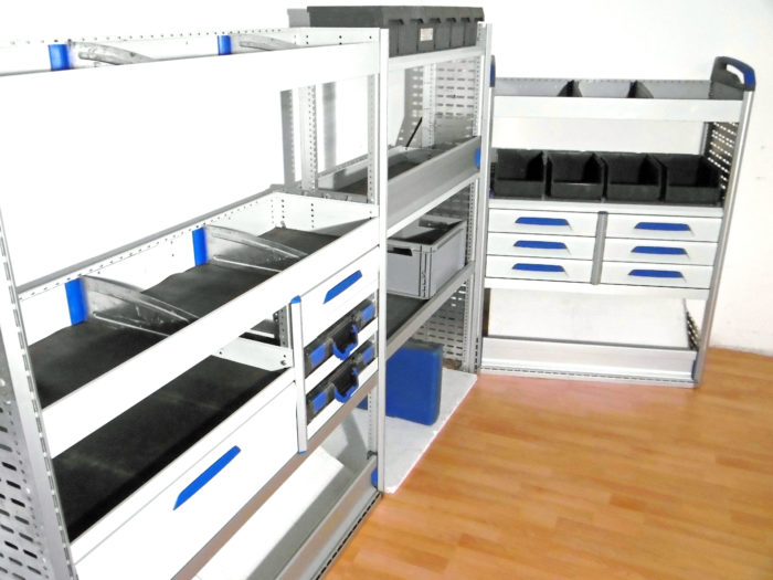 FES BERLIN gebrauchte SORTIMO Fahrzeugeinrichtung GLOBELYST Regal Sprinter Iveco - Image 2