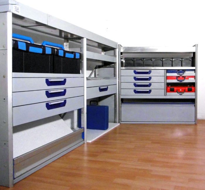 FES BERLIN gebrauchte SORTIMO Fahrzeugeinrichtung GLOBELYST Regal T5 T6 Custom