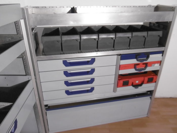 FES BERLIN gebrauchte SORTIMO Fahrzeugeinrichtung GLOBELYST Regal T5 T6 Custom - Image 5