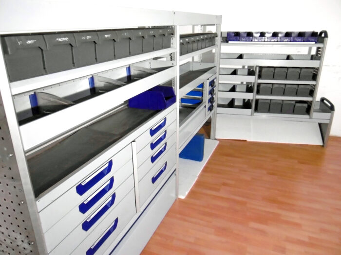 FES BERLIN gebrauchte SORTIMO Fahrzeugeinrichtung GLOBELYST Regal Crafter Sprinter - Image 3