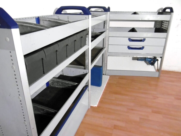 FES BERLIN gebrauchte SORTIMO Fahrzeugeinrichtung GLOBELYST Regal Custom Trafic T5 T6 - Image 2