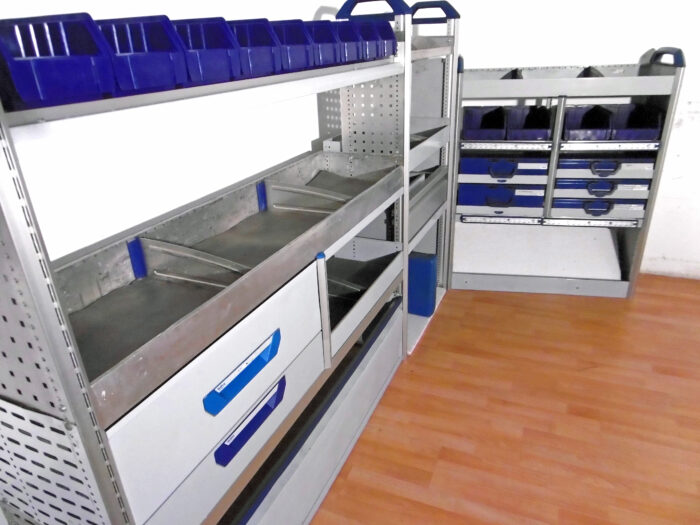 FES BERLIN gebrauchte SORTIMO Fahrzeugeinrichtung GLOBELYST Regal Transit Sprinter - Image 3