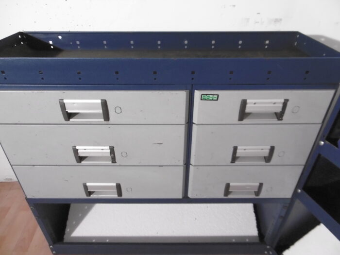 FBERLIN gebrauchte MODUL SYSTEM Fahrzeugeinrichtung Regal m. Sortimo Boxen Vito u.ä. - Image 3