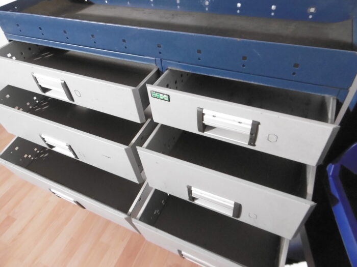 FBERLIN gebrauchte MODUL SYSTEM Fahrzeugeinrichtung Regal m. Sortimo Boxen Vito u.ä. - Image 4