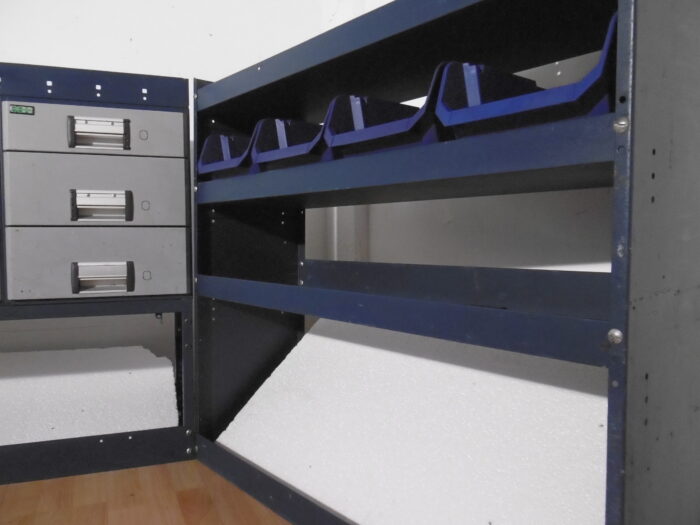 FBERLIN gebrauchte MODUL SYSTEM Fahrzeugeinrichtung Regal m. Sortimo Boxen Vito u.ä. - Image 7
