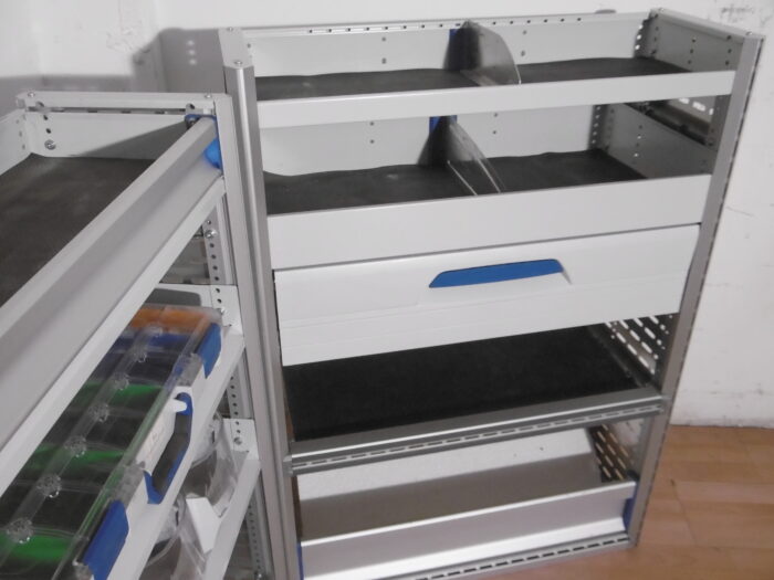 FES BERLIN gebrauchte SORTIMO Fahrzeugeinrichtung GLOBELYST Regal Caddy Kango T6 T5 - Image 6