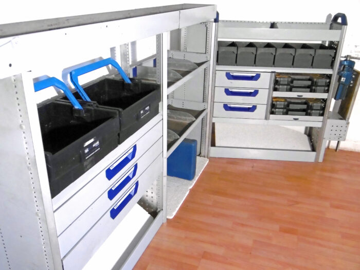 FES BERLIN gebrauchte SORTIMO Fahrzeugeinrichtung GLOBELYST Regal T6 Custom Ducato - Image 3