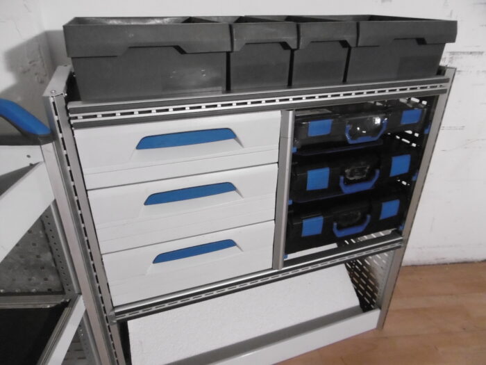 FES BERLIN gebrauchte SORTIMO Fahrzeugeinrichtung GLOBELYST Regal Vito T6 T5 - Image 6