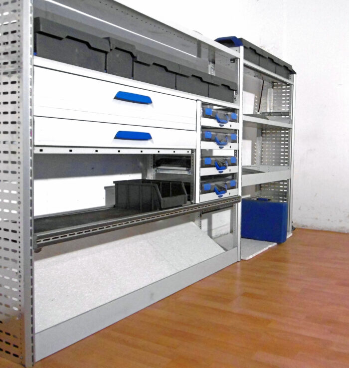 FES BERLIN gebrauchte SORTIMO Fahrzeugeinrichtung GLOBELYST Regal Crafter Sprinter