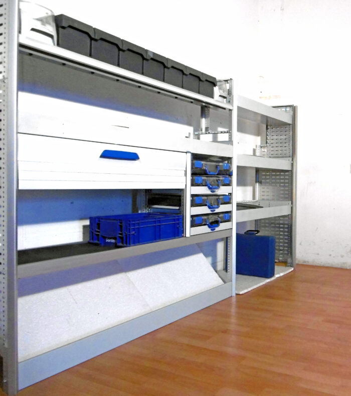 FES BERLIN gebrauchte SORTIMO Fahrzeugeinrichtung GLOBELYST Regal Crafter Sprinter