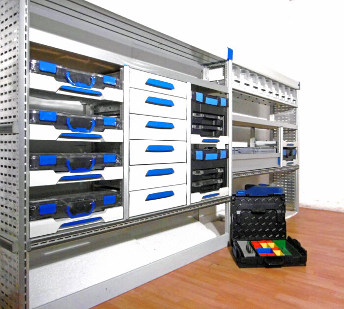 FES BERLIN gebrauchte SORTIMO Fahrzeugeinrichtung GLOBELYST Regal Sprinter Crafter - Image 2