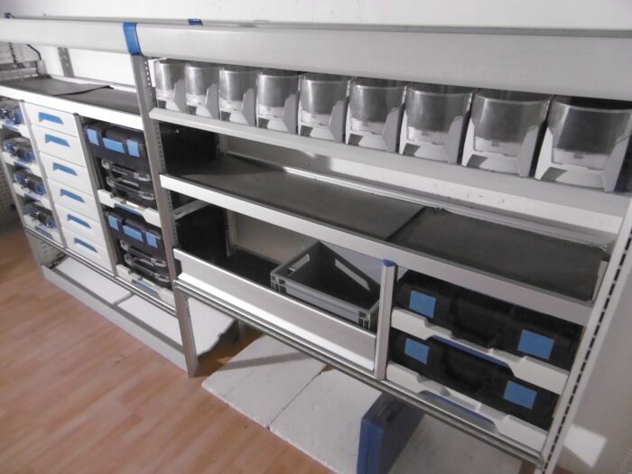 FES BERLIN gebrauchte SORTIMO Fahrzeugeinrichtung GLOBELYST Regal Sprinter Crafter - Image 7