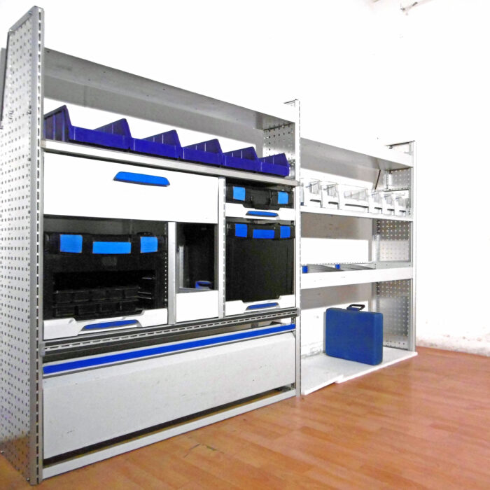 FES BERLIN gebrauchte SORTIMO Fahrzeugeinrichtung GLOBELYST Regal Ducato Sprinter