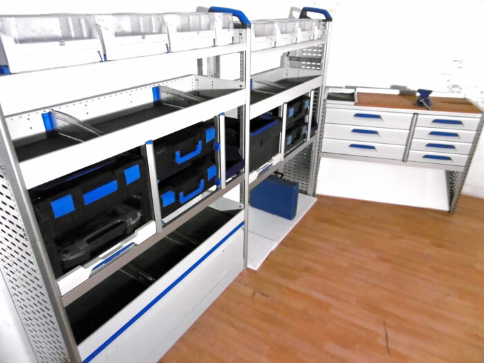 FES BERLIN gebrauchte SORTIMO Fahrzeugeinrichtung GLOBELYST Regal Crafter Sprinter Transit Ducato - Image 2