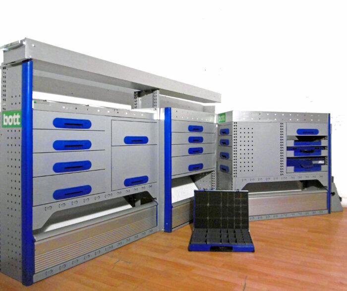 FES BERLIN gebrauchte BOTT Fahrzeugeinrichtung mit SORTIMO Koffer T5/ T6 Custom - Image 2