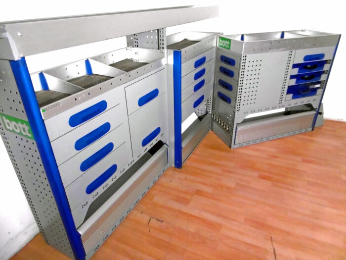 FES BERLIN gebrauchte BOTT Fahrzeugeinrichtung mit SORTIMO Koffer T5/ T6 Custom - Image 3