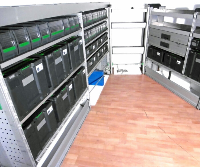 FES BERLIN gebrauchte BOTT Vairo 3 Fahrzeugeinrichtung m. SORTIMO Box Sprinter Crafter Transit MAN Iveco - Image 2