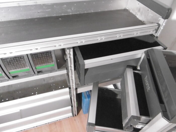 FES BERLIN gebrauchte BOTT Vario 3 Fahrzeugeinrichtung Regal Vito Custom T6 m.Sortimo Box - Image 4