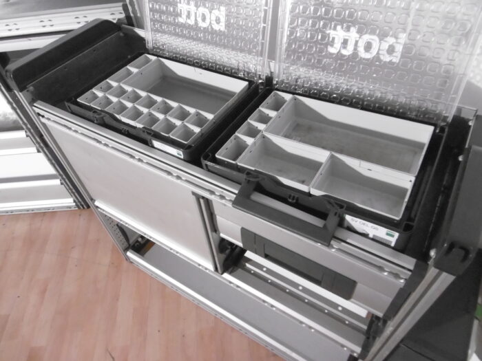 FES BERLIN gebrauchte BOTT Vario 3 Fahrzeugeinrichtung Regal Vito Custom T6 m.Sortimo Box - Image 8