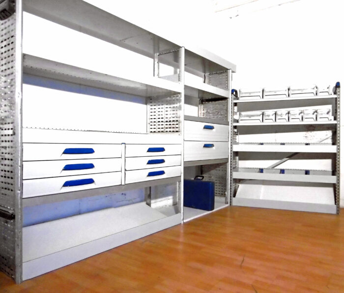 FES BERLIN gebrauchte SORTIMO Fahrzeugeinrichtung GLOBELYST Regal Sprinter Crafter Iveco Jumper