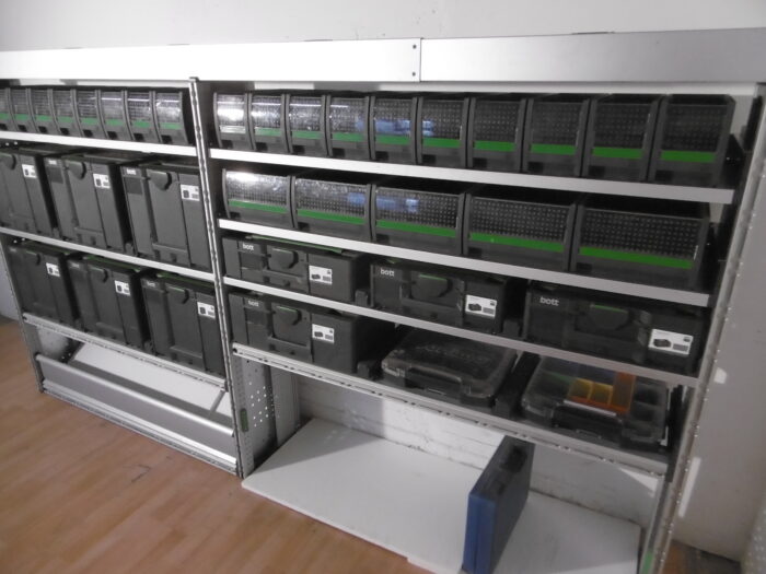 FES BERLIN gebrauchte BOTT Vairo 3 Fahrzeugeinrichtung m. SORTIMO Box Sprinter Crafter Transit Boxer Jumper - Image 5