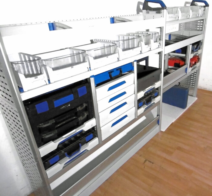 FES BERLIN gebrauchte SORTIMO Fahrzeugeinrichtung GLOBELYST Regal Sprinter Iveco Crafter Transit - Image 2