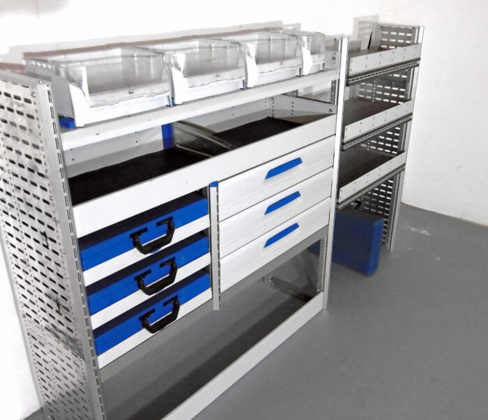 FES BERLIN gebrauchte SORTIMO Fahrzeugeinrichtung GLOBELYST Regal T6 Custom Trafic - Image 2