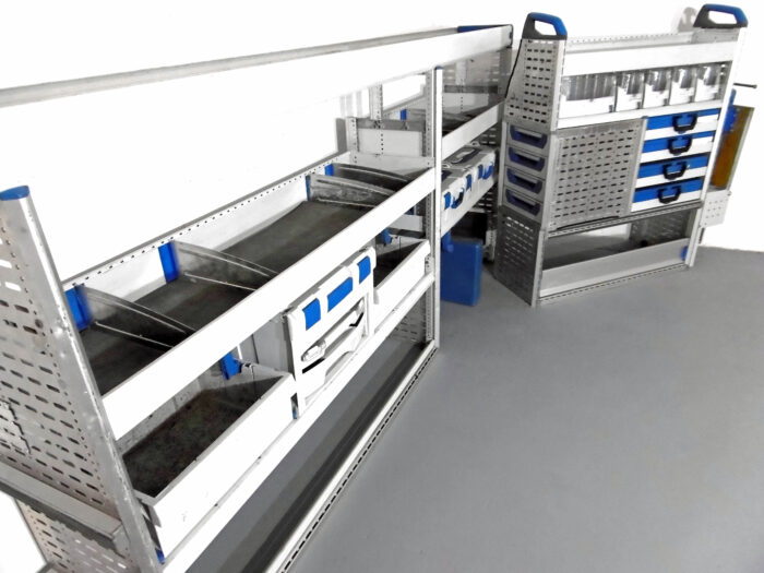 FES BERLIN gebrauchte SORTIMO Fahrzeugeinrichtung GLOBELYST Regal T6 Custom Vivaro - Image 2
