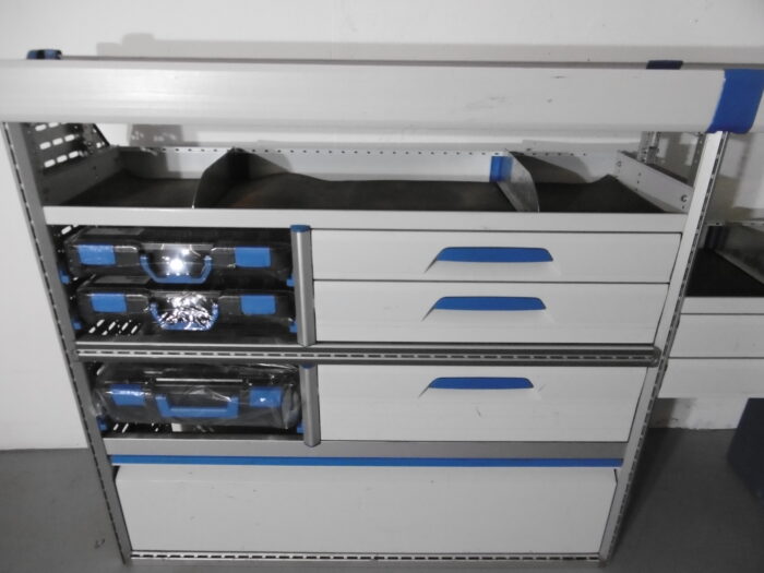 FES BERLIN gebrauchte SORTIMO Fahrzeugeinrichtung Werkbank Regal Vito T6 Custom u.ä. Transporter T-Boxx - Image 3