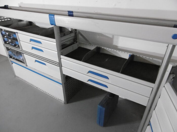FES BERLIN gebrauchte SORTIMO Fahrzeugeinrichtung Werkbank Regal Vito T6 Custom u.ä. Transporter T-Boxx - Image 5