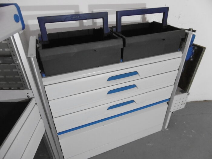 FES BERLIN gebrauchte SORTIMO Fahrzeugeinrichtung Werkbank Regal Vito T6 Custom u.ä. Transporter T-Boxx - Image 6