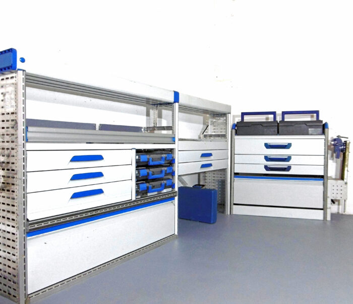FES GmbH gebrauchte SORTIMO Fahrzeugeinrichtung Werkbank Regal Vito T6 Custom u.ä. Transporter T-Boxx Berlin
