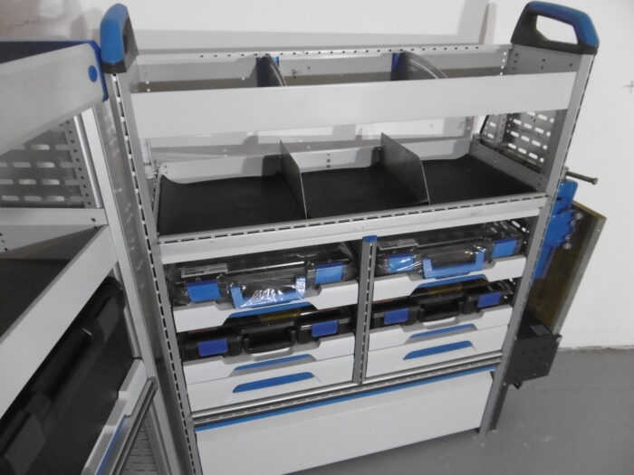 FES GmbH gebrauchte SORTIMO Fahrzeugeinrichtung Werkbank Regal T6 Custom u.ä. Transporter T-Boxx Berlin - Image 7