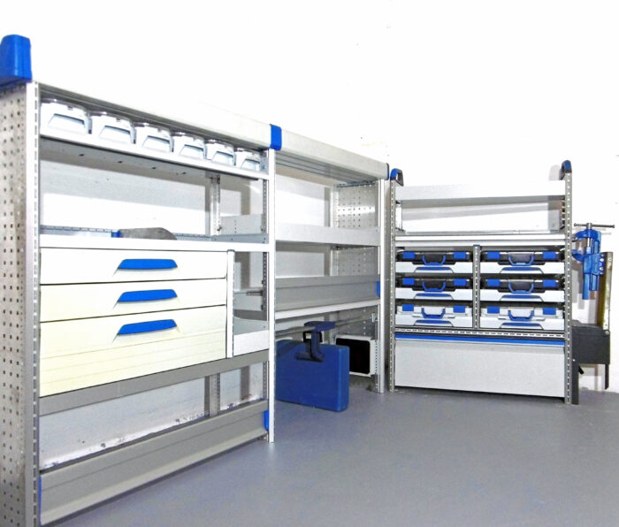 FES GmbH gebrauchte SORTIMO Fahrzeugeinrichtung Werkbank Regal Trafic T6 Custom u.ä. Transporter Berlin
