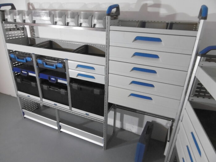FES GmbH gebrauchte SORTIMO Fahrzeugeinrichtung Werkstatt Regal Sprinter Iveco Ducato Crafter MAN Transporter KFZ Berlin - Image 5
