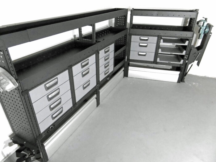 FES GmbH gebrauchte MODUL SYSTEM Fahrzeugeinrichtung Werkstattregal T6 Vito Trafic Custom Transporter Berlin - Image 2