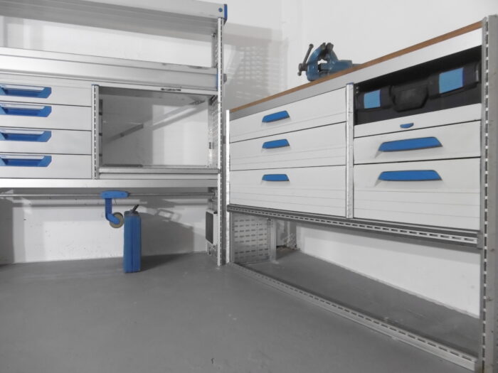 FES GmbH gebrauchte SORTIMO Fahrzeugeinrichtung GLOBELYST Regal Ducato Sprinter Transit MAN Master Berlin - Image 7