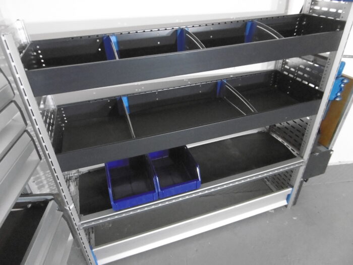 FES GmbH gebrauchte SORTIMO Fahrzeugeinrichtung SR5 Werkbank Vito Transit Custom VW Transporter T6 Werkstattregal Berlin - Image 6