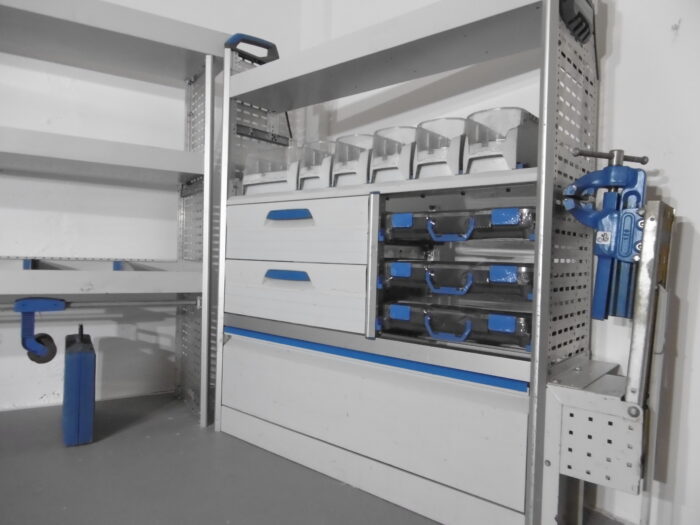 FES GmbH SORTIMO Fahrzeugeinrichtung gebraucht Werkstatt Regal Sprinter Iveco Ducato Crafter MAN Transporter KFZ Berlin - Image 7