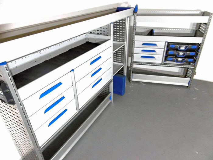 FES GmbH gebrauchte SORTIMO Fahrzeugeinrichtung Regal Vito Trafic T6 Custom u.ä. Transporter Regalsystem Berlin - Image 2