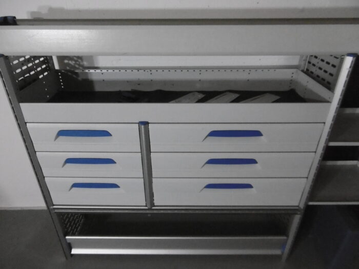 FES GmbH SORTIMO Fahrzeugeinrichtung gebraucht Werkbank Werkstatt Regal Vito Trafic T6 Custom u.ä. Transporter Regalsystem Berlin - Image 3