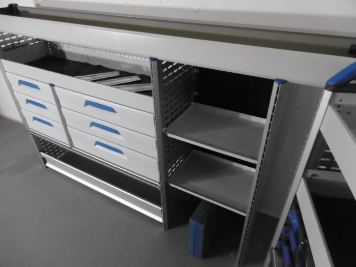 FES GmbH SORTIMO Fahrzeugeinrichtung gebraucht Werkbank Werkstatt Regal Vito Trafic T6 Custom u.ä. Transporter Regalsystem Berlin - Image 5