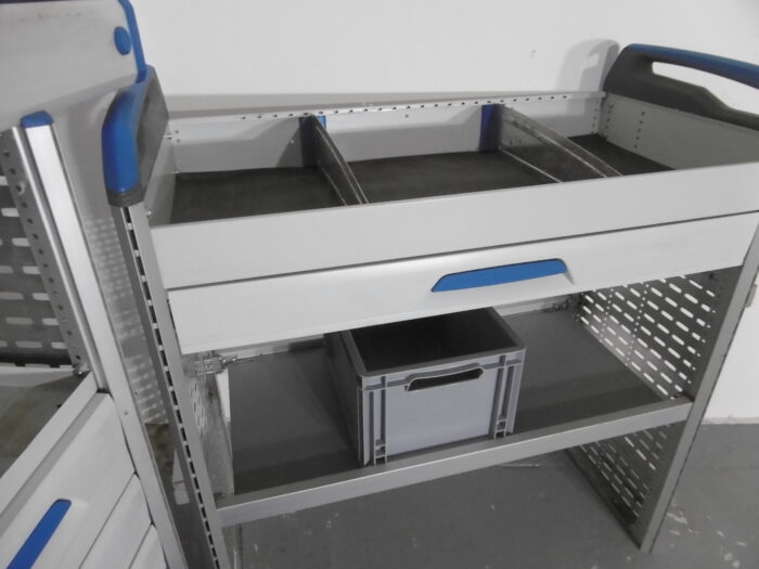 FES GmbH SORTIMO Fahrzeugeinrichtung gebraucht Werkbank Werkstatt Regal Vito Trafic T6 Custom u.ä. Transporter Regalsystem Berlin - Image 6