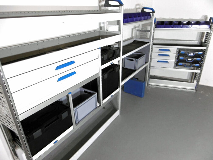 FES GmbH gebrauchte SORTIMO Regal Fahrzeugeinrichtung Werkstatt Regalsystem Regal Ducato Sprinter Transit MAN Master Berlin Transporter - Image 2