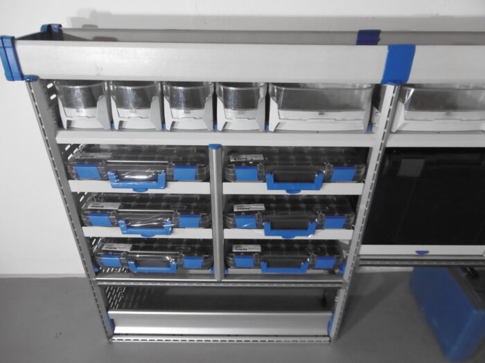 FES GmbH SORTIMO Fahrzeugeinrichtung gebraucht Werkbank Werkstatt Regal Vito Trafic T6 Custom u.ä. Transporter Regalsystem Berlin - Image 3