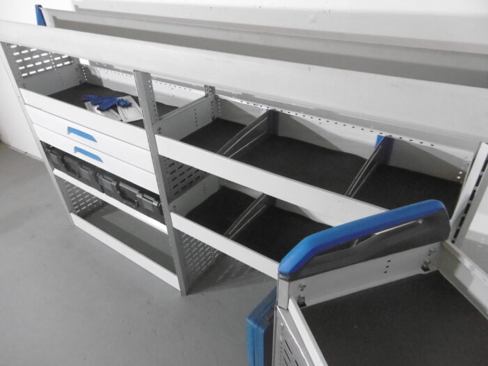 FES GmbH SORTIMO Fahrzeugeinrichtung gebraucht Werkstatt Regal Vito Trafic T6 Custom u.ä. Transporter Regalsystem Berlin - Image 4