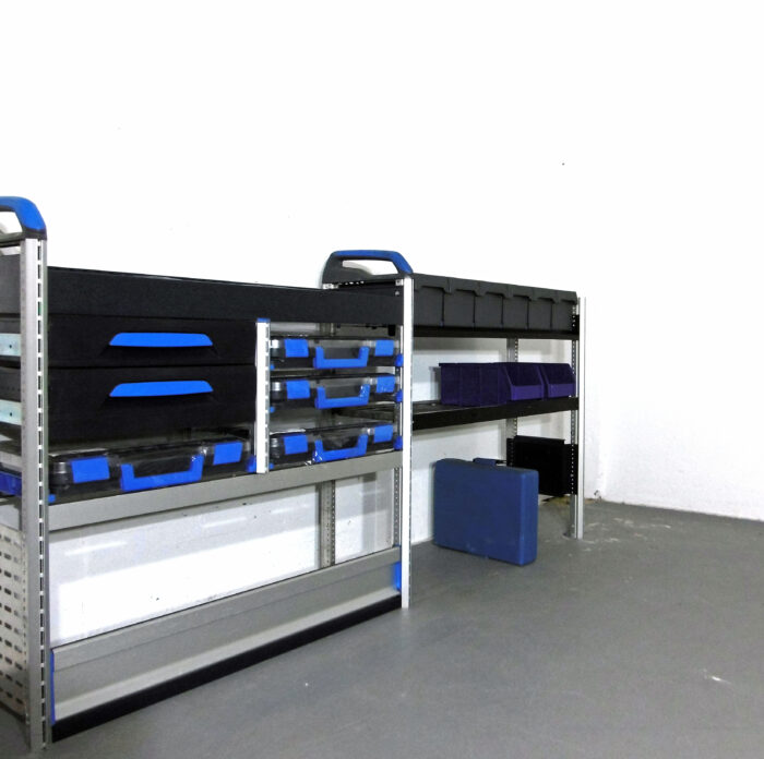 FES GmbH SORTIMO Regal SR5 gebrauchte Fahrzeugeinrichtung Regalsystem T6 Custom Trafic Werksattregal Transporter Berlin T- Boxx Koffer
