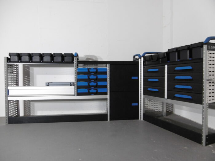 FES GmbH SORTIMO Regalsystem gebrauchte Fahrzeugeinrichtung Regal T6 Custom Trafic Vito Transporter Berlin Koffer - Image 13