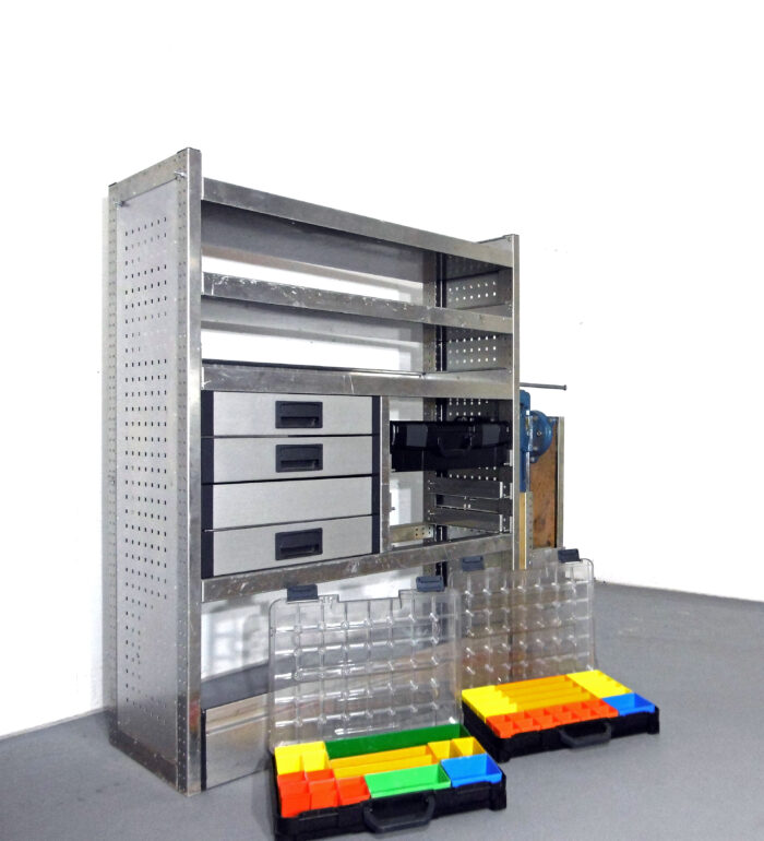 FES GmbH gebrauchte ALUCA Fahrzeugeinrichtung Werkbank T-L Boxx Koffer ...